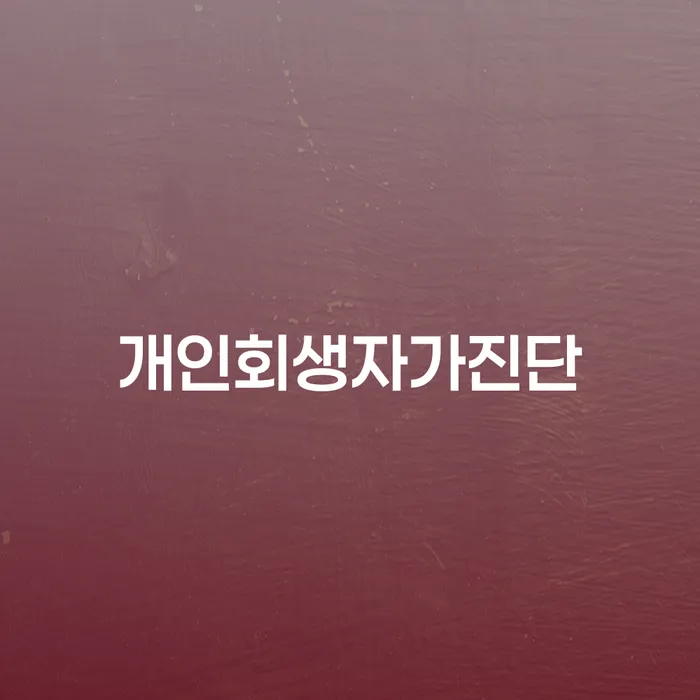 김제시 워크아웃신청 개인회생으로 해결 간편비교