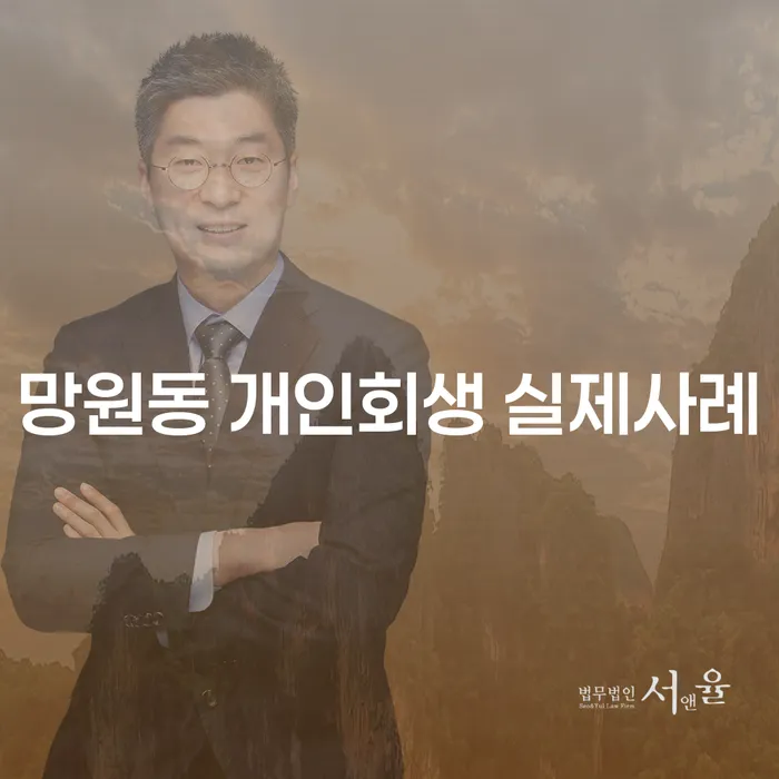 망원동 개인회생 실제사례