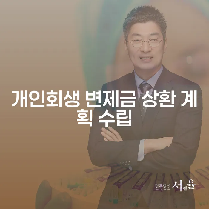 개인회생 변제금 상환 계획 수립, 어떻게 해야 할까요?