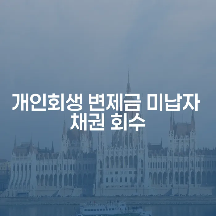 개인회생 변제금 미납자 채권 회수: 채권자는 어떻게 해야 할까?