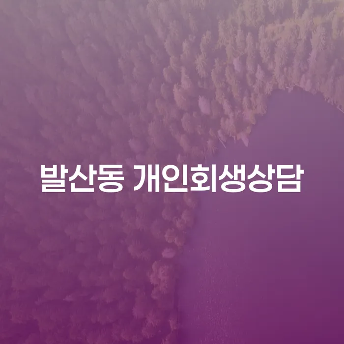 발산동 개인회생상담, 당신의 채무 문제를 해결할 수 있을까요?